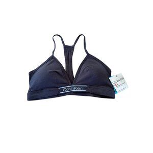 Calvin Klein Bra Women Large Lightly Lined Triangle Athletic